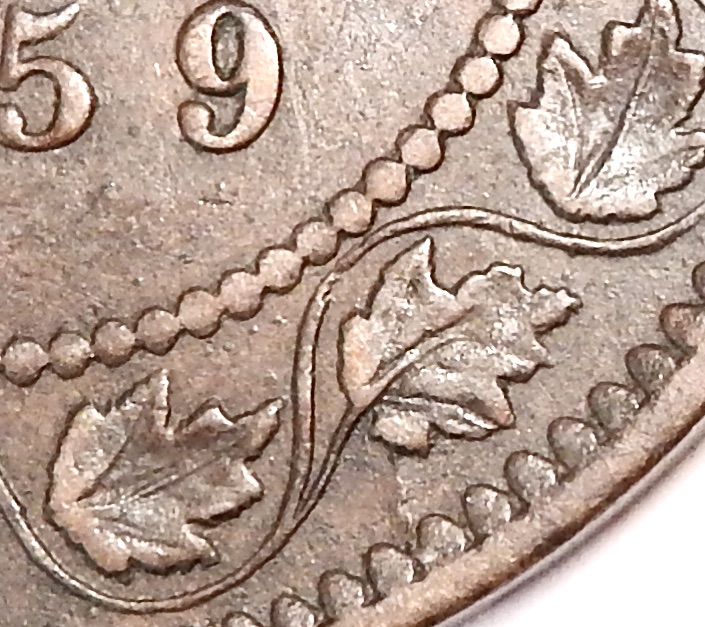 1859-Cent---Die-Clog-Turns-